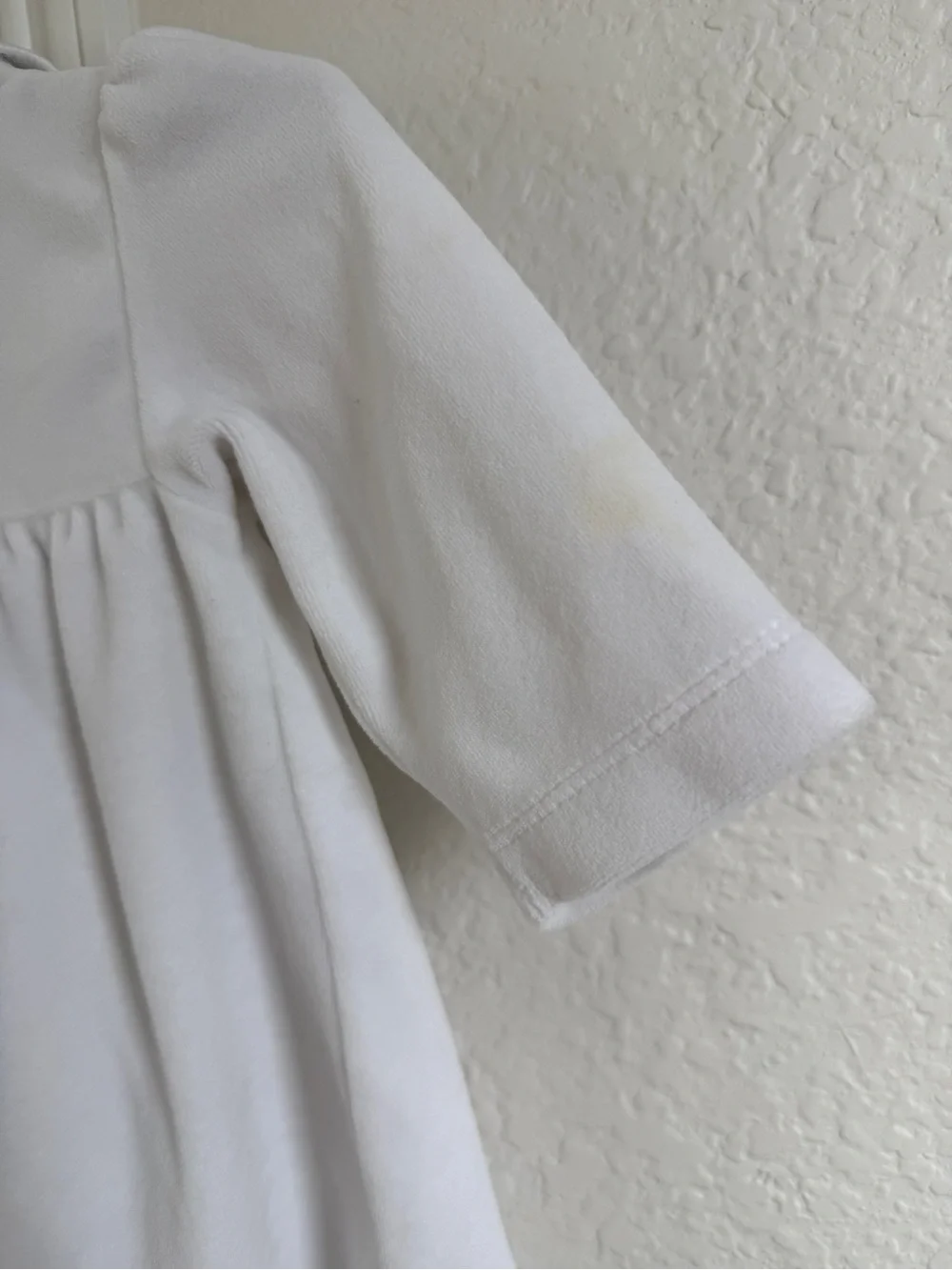 Ralph Lauren Baby Velour White top 6m